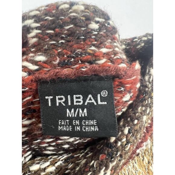 Vintage Womens Sweater Medium Muted Rainbow Knit‎ 90s Y2k Retro Casual - Picture 4 of 6